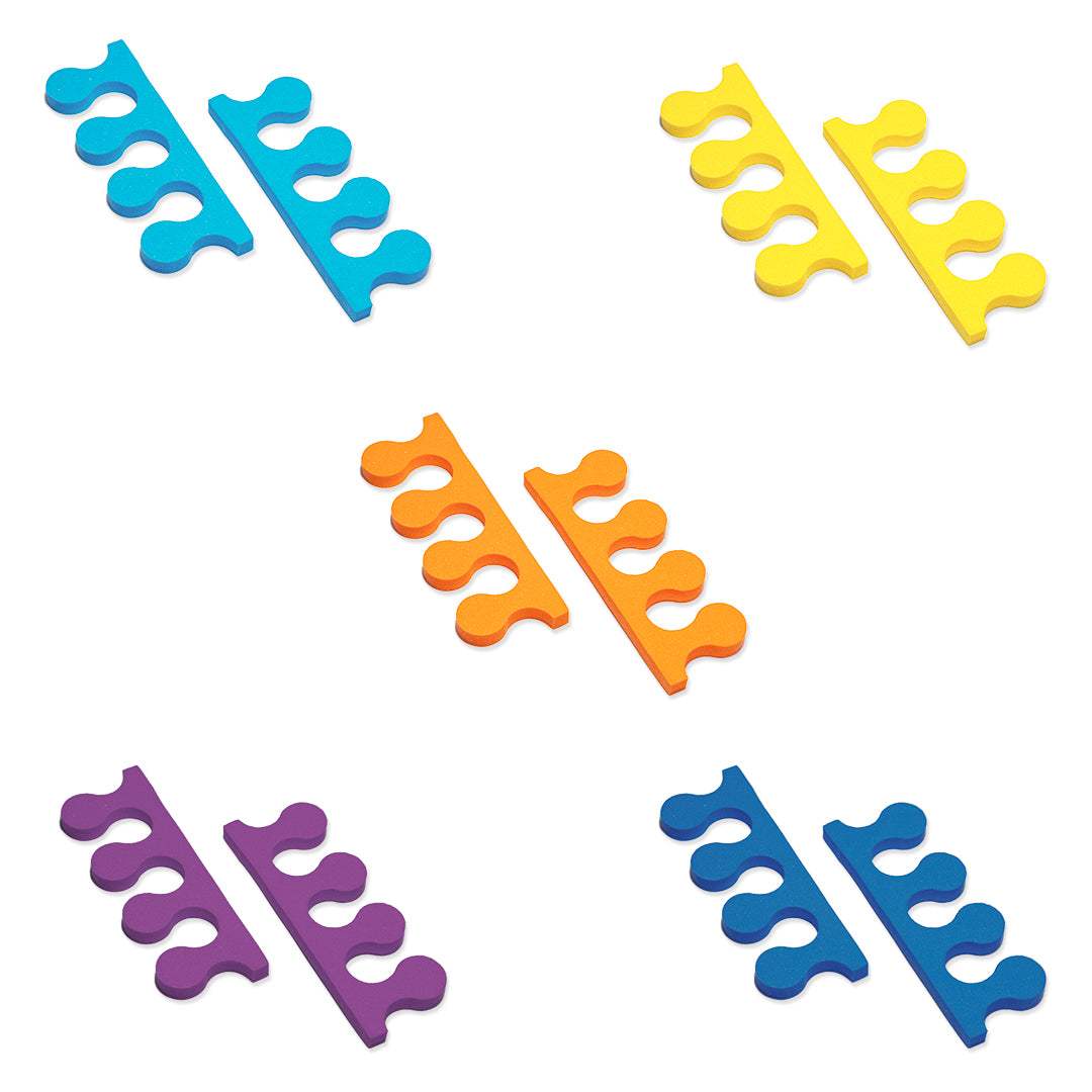 Set Despartitoare Degete Pedichiura 50 buc Mov Annette Nails PS-01M-S50