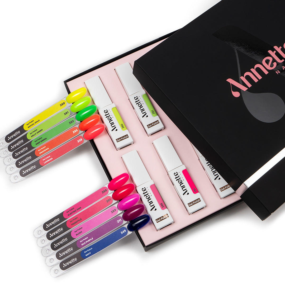 Colecția Neon - Set Oje Semipermanente Annette Nails