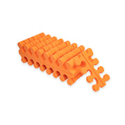 Set Despartitoare Degete Pedichiura 50 buc Portocaliu Annette Nails PS-01O-S50