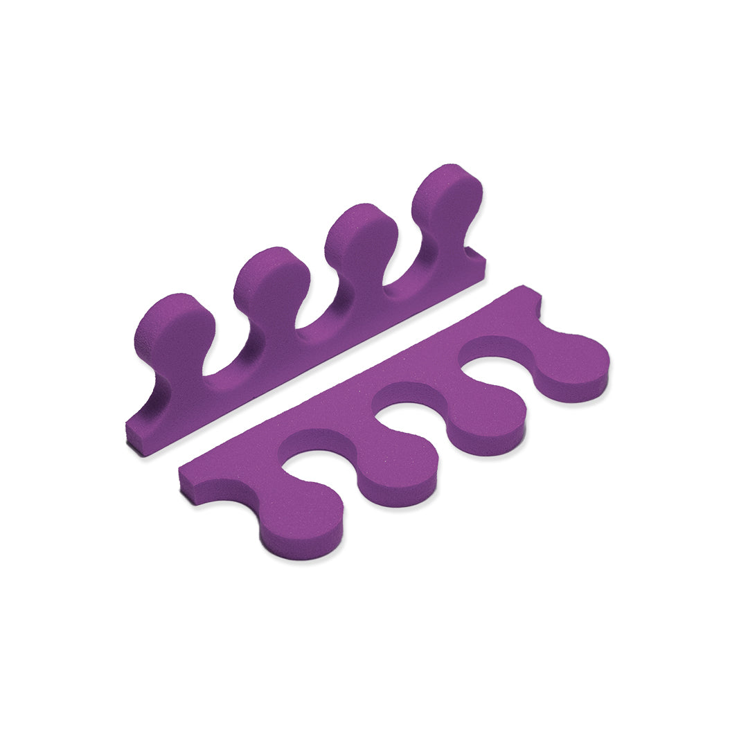 Set Despartitoare Degete Pedichiura 50 buc Mov Annette Nails PS-01M-S50