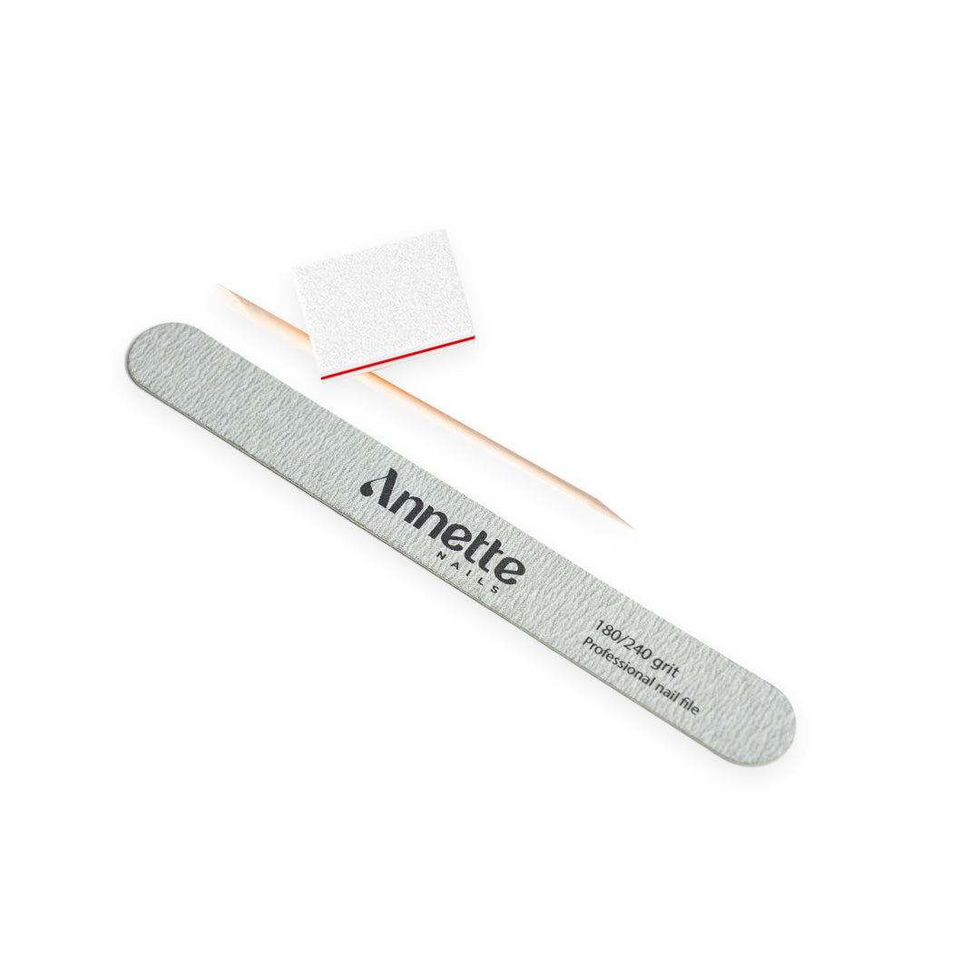 Set de Manichiura 180/240 grit Zebra Annette Nails MS-02-180/240Z