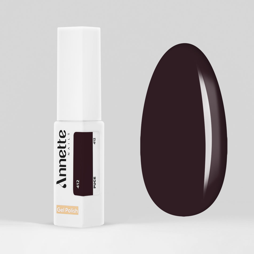Oja Semipermanenta Shades of Red Puce 412 - 8ml Annette Nails