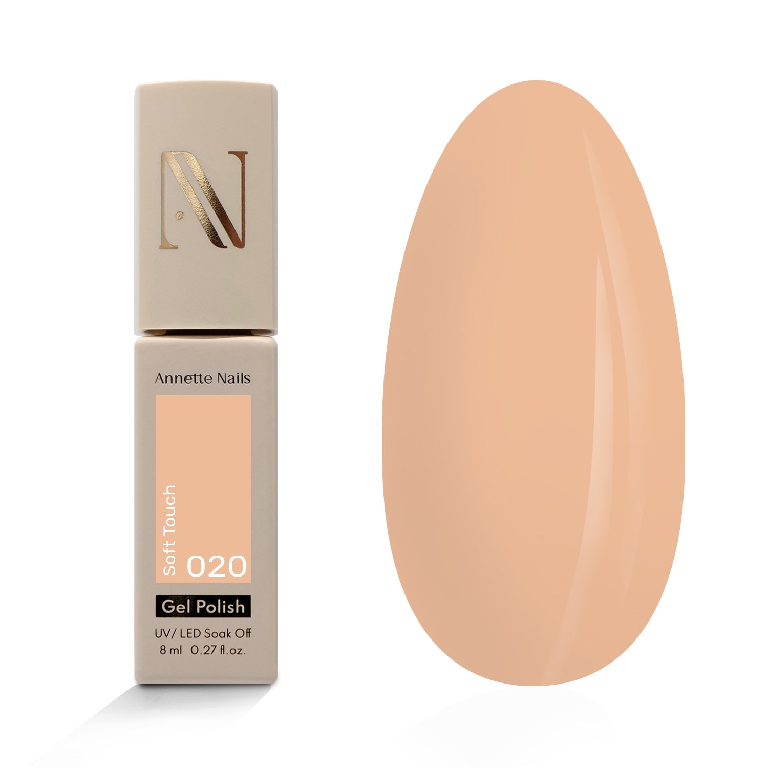 Oja Semipermanenta Chai Tea Soft Touch 020 - 8ml Annette Nails