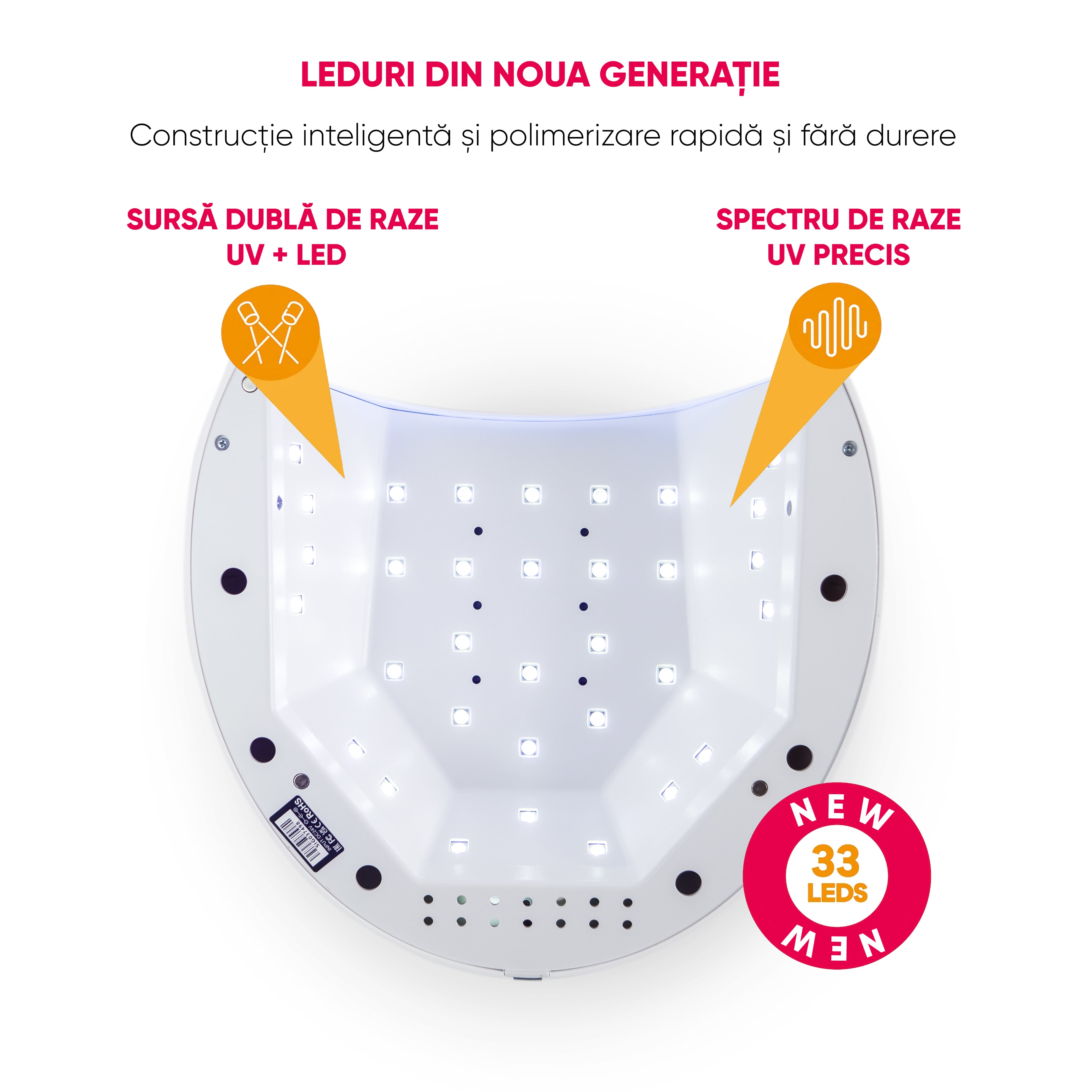 Lampă Originala UV LED SUNUV Sun 2c - 48W