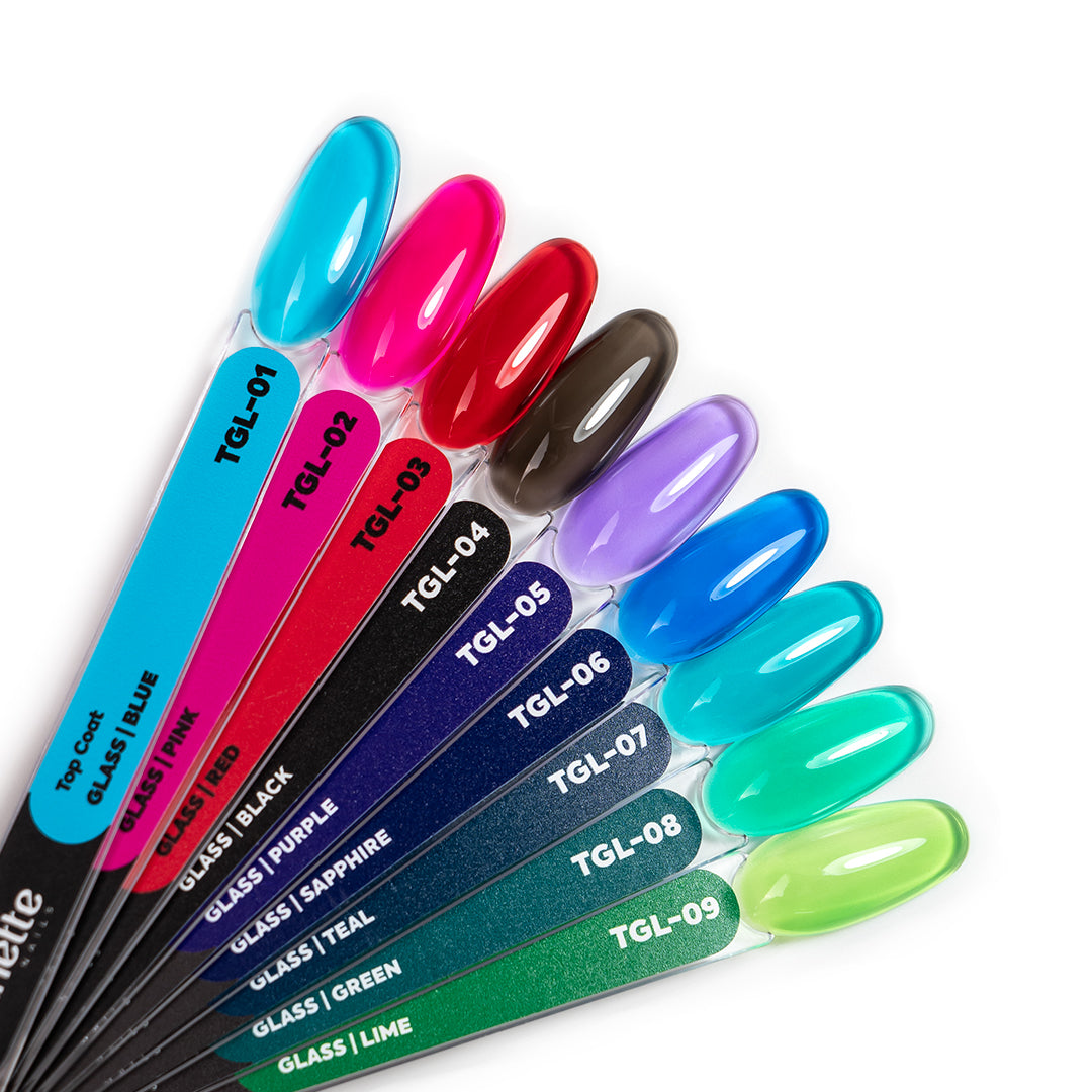 Top Coat Glass 6 Sapphire - 8ml Annette Nails TGL-06