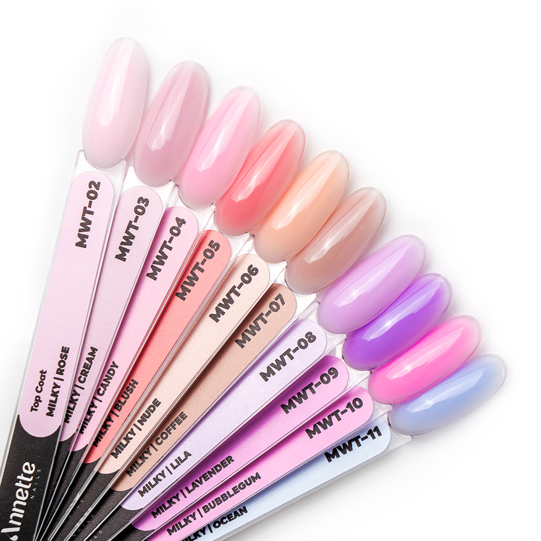 Top Coat Milky Candy MWT-04 - 8ml Annette Nails
