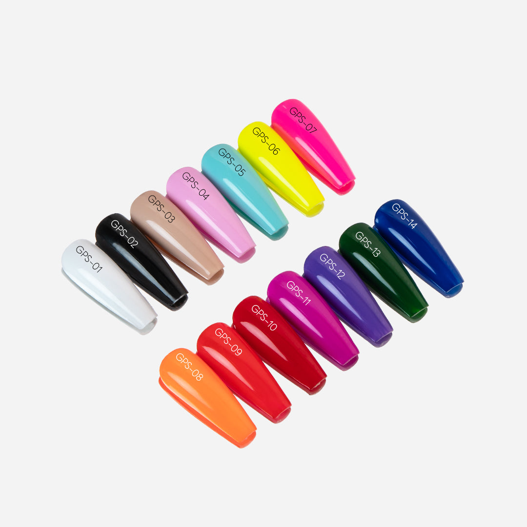Paint Gel Solid Neon Yellow 06 Wipe - 5ml Annette Nails GPS-06