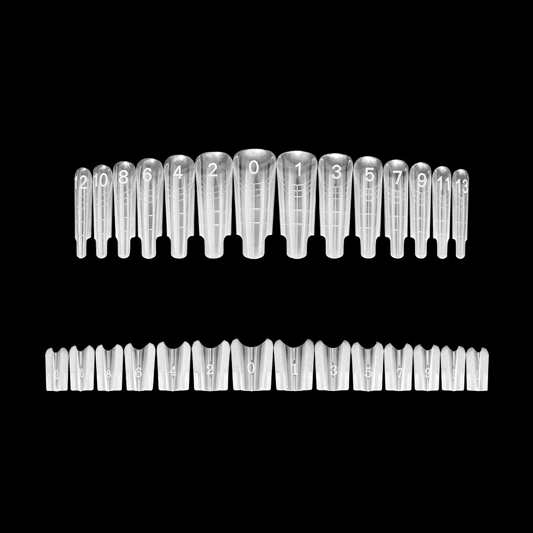 Tipsuri Reutilizabile Sandwich Short Square 70 perechi Annette Nails DFT-S-02