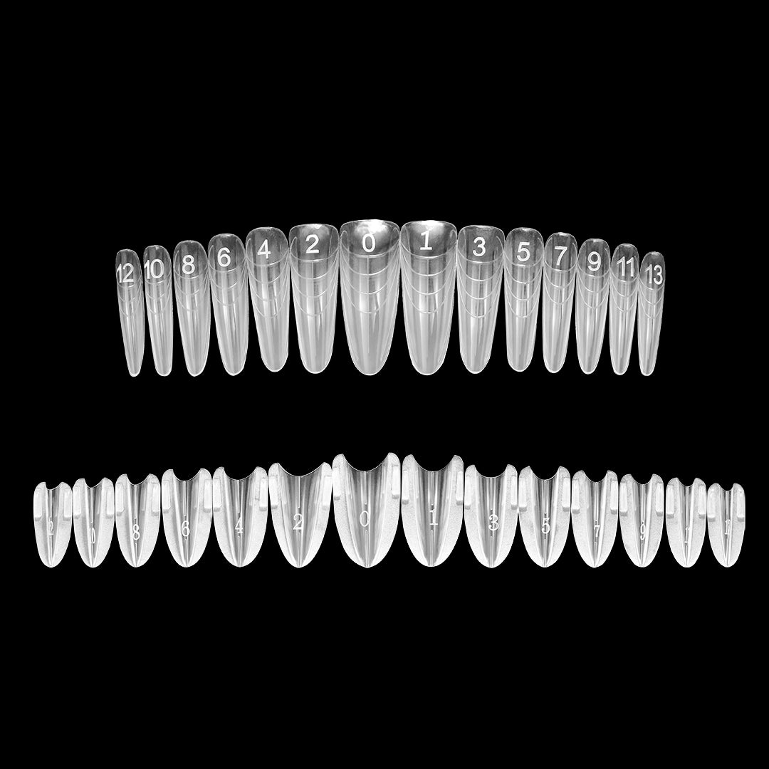 Tipsuri Reutilizabile Sandwich Classic Almond 70 perechi Annette Nails DFT-S-03