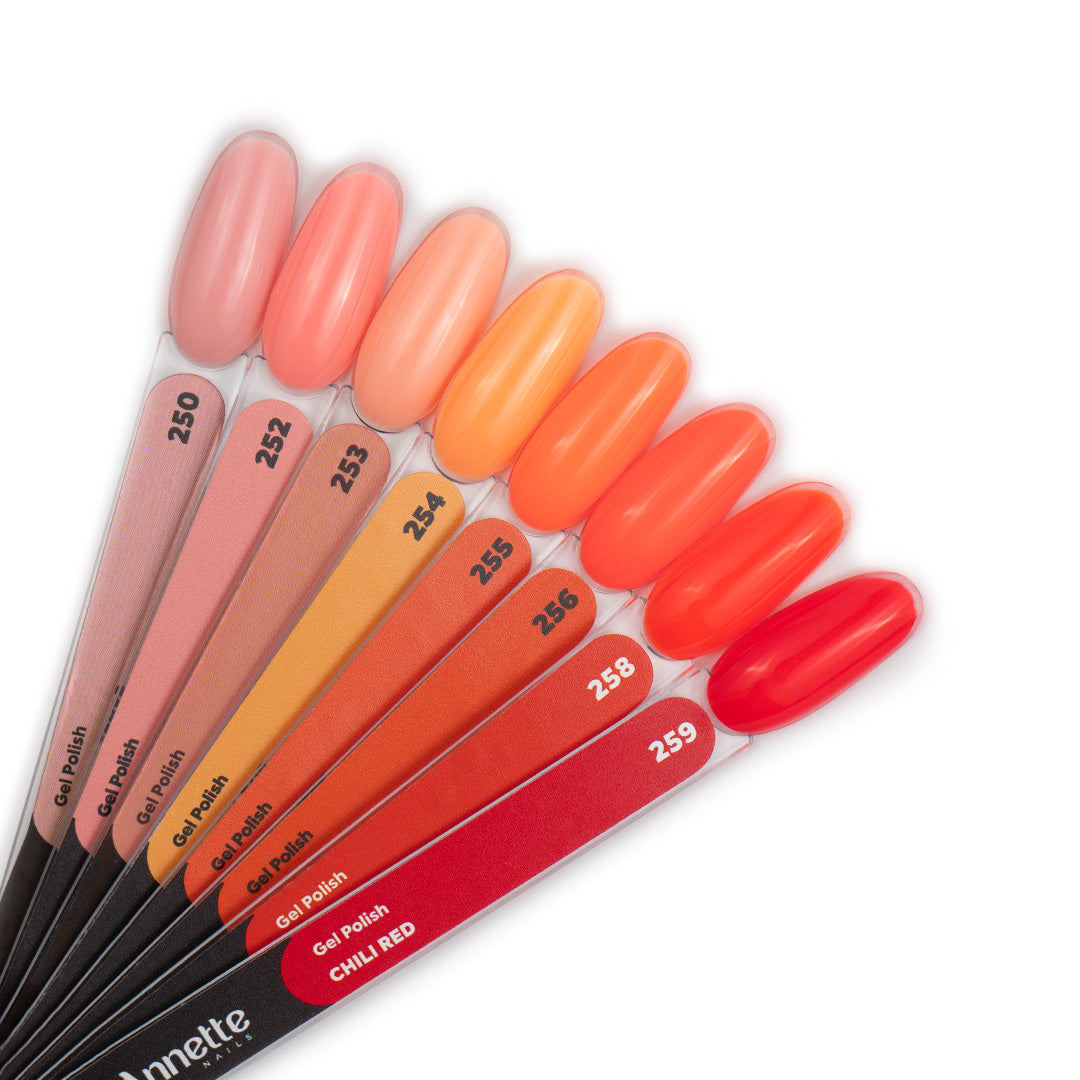 Oja Semipermanenta Sunset's Kiss Cantaloupe 254 - 8ml Annette Nails