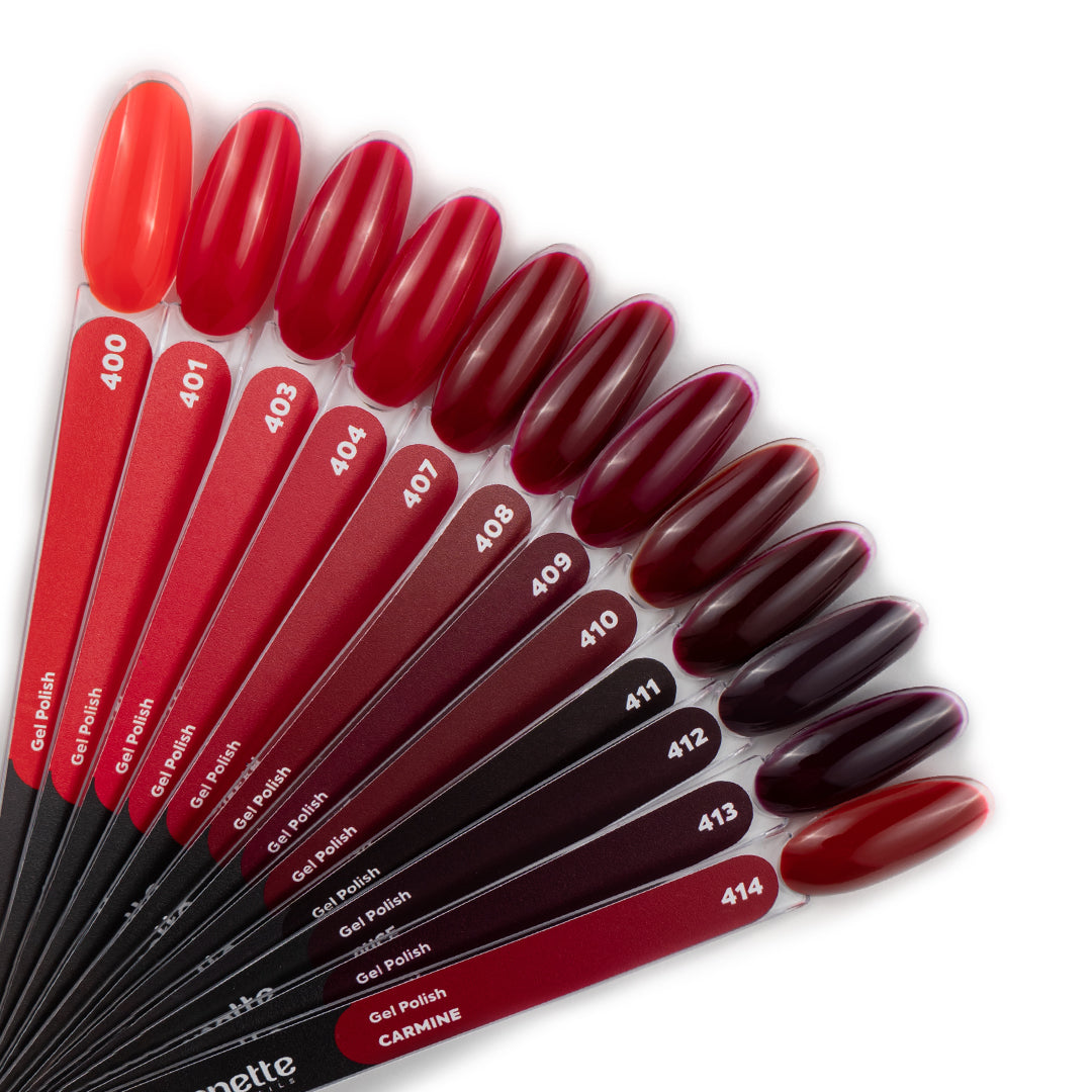 Oja Semipermanenta Shades of Red Fiesta 408 - 8ml Annette Nails