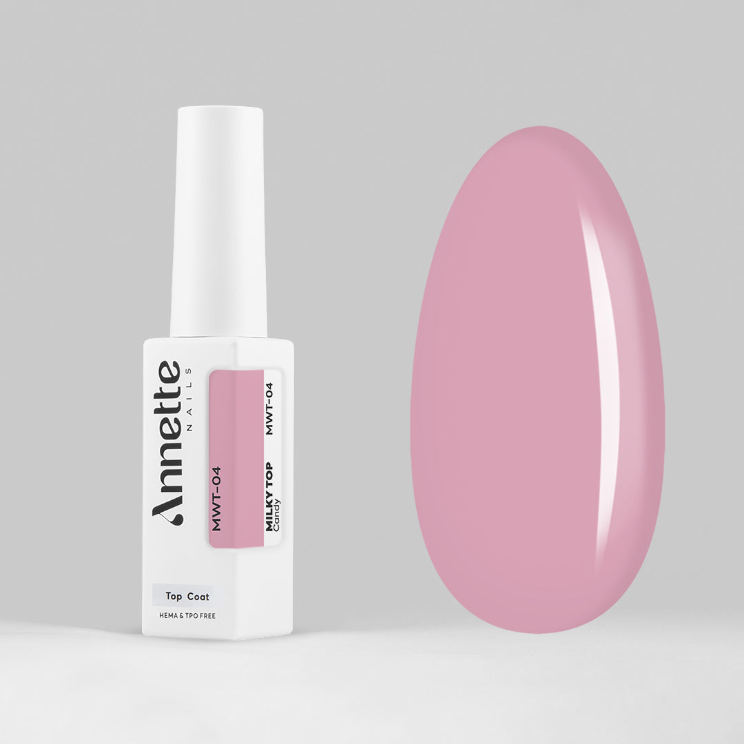 Top Coat Milky Candy MWT-04 - 8ml Annette Nails
