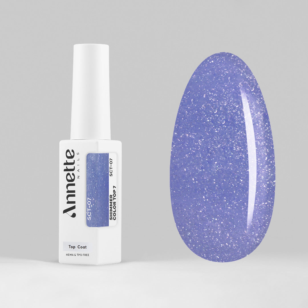 Top Coat Shimmer Color 7 SCT-07 - 8ml Annette Nails