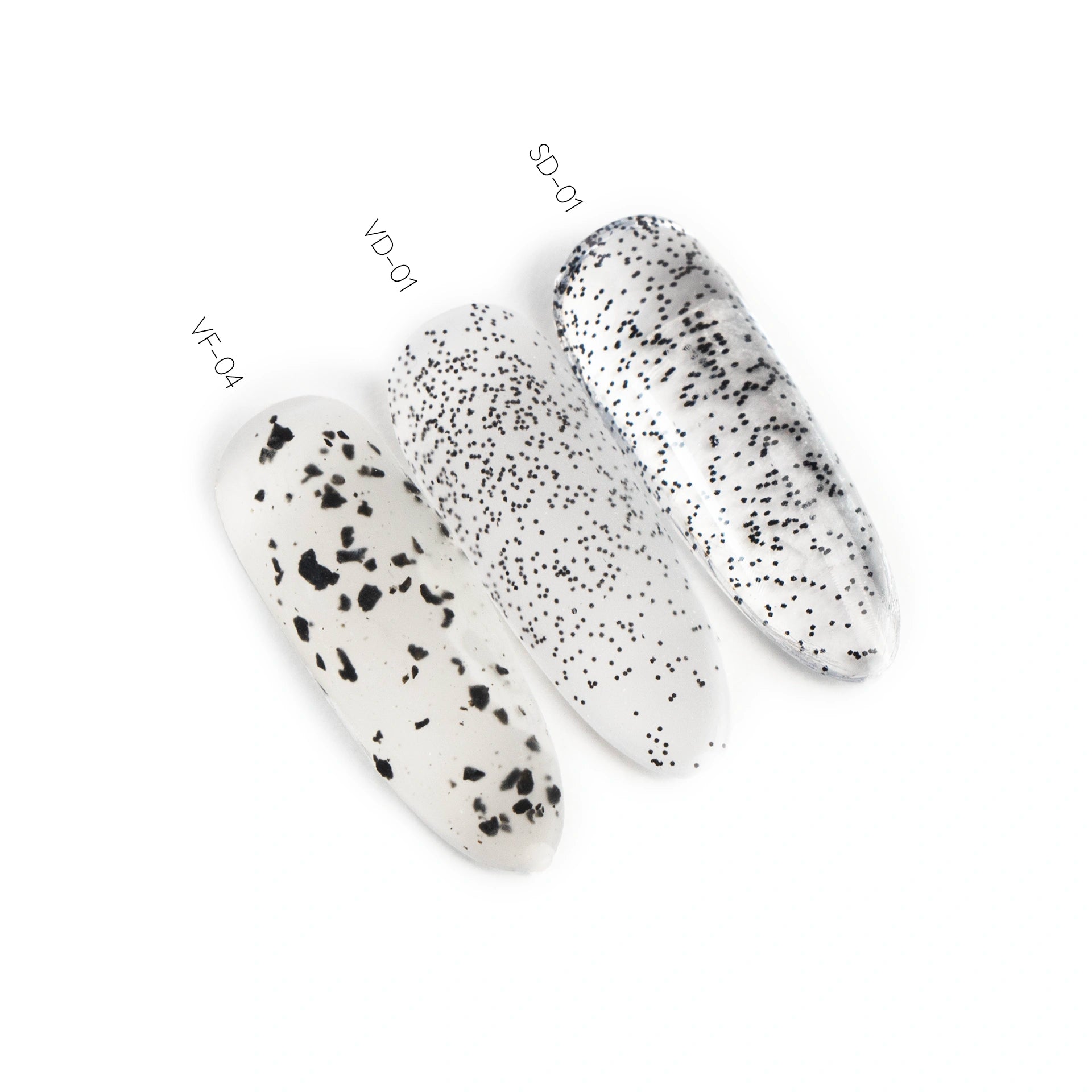 Top Coat AnnetteNails Shine black dots 1 no wipe SD-01 - 12ml