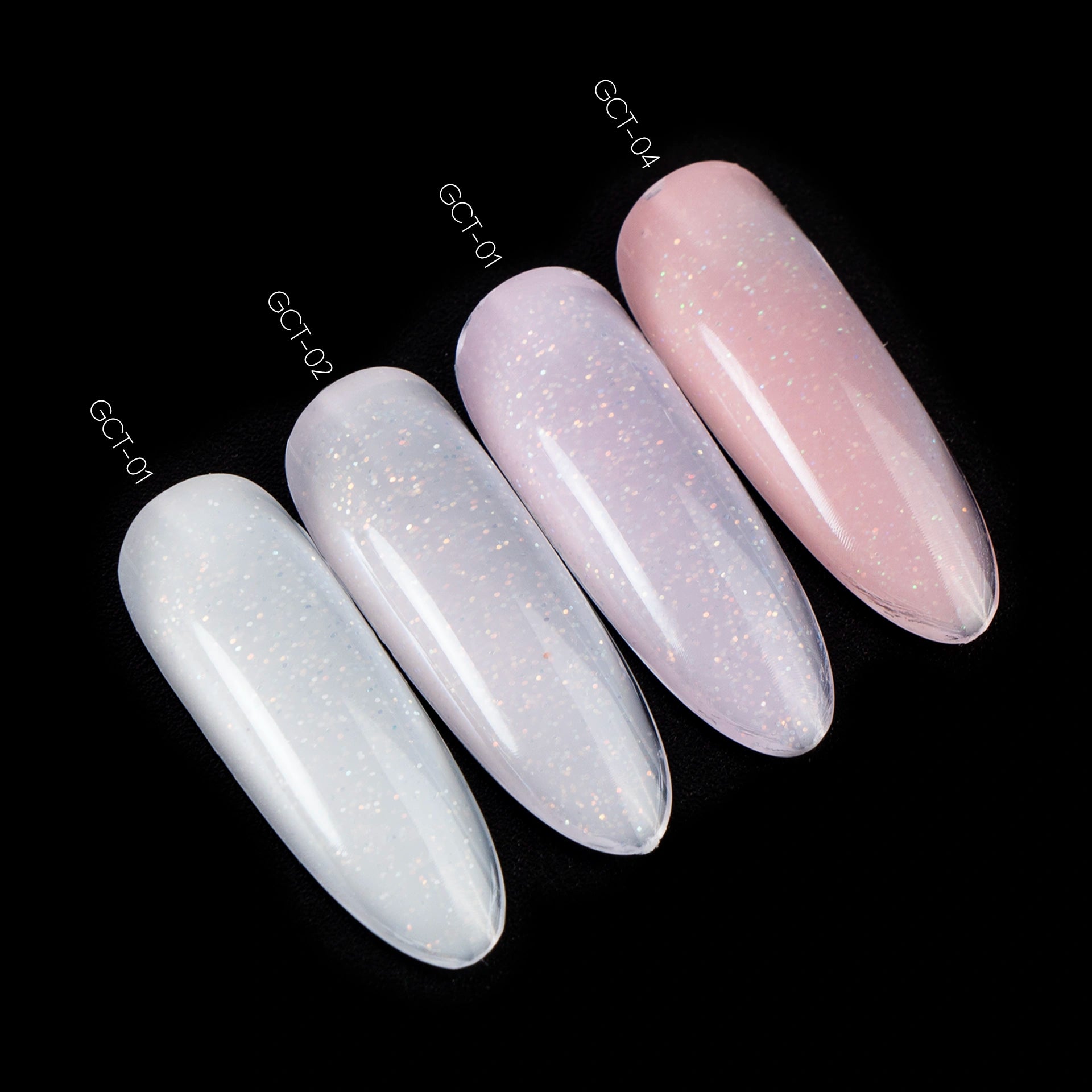 Top Coat Glitter Color 1 GCT-01 - 8ml Annette Nails