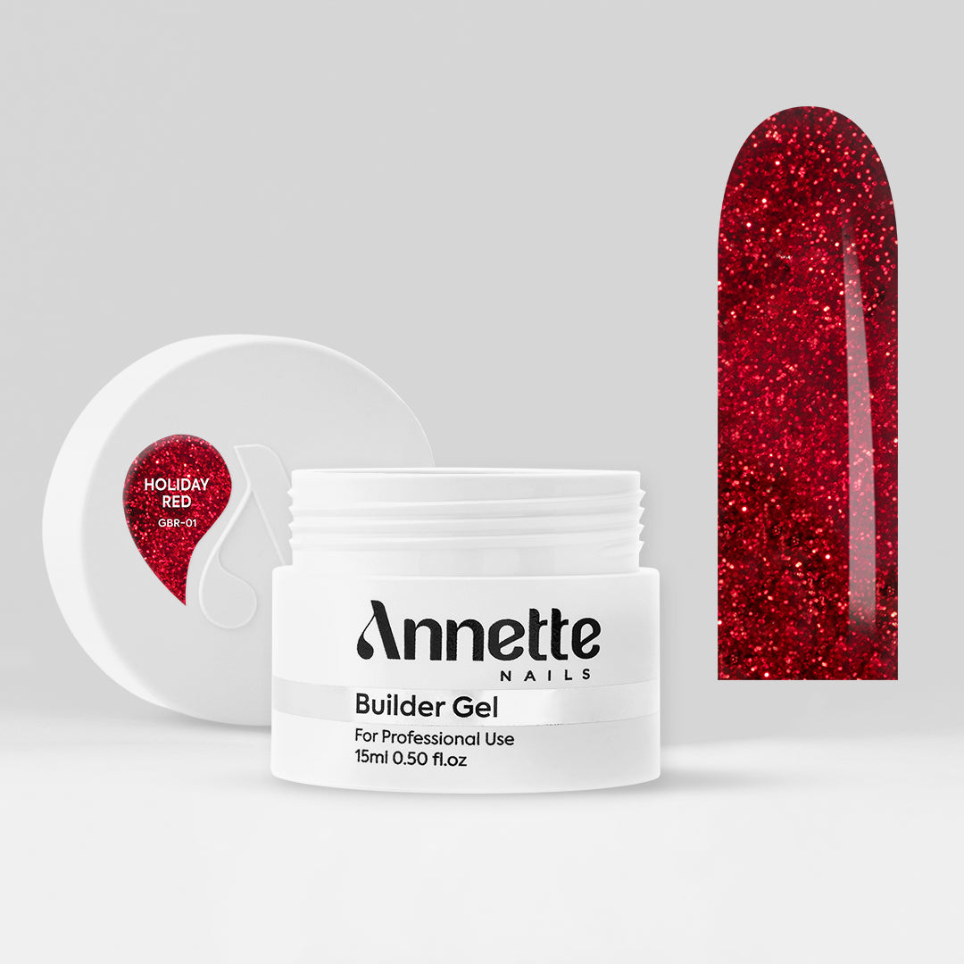 Gel Constructie Holiday Red - 15ml Annette Nails  GBR-01-15