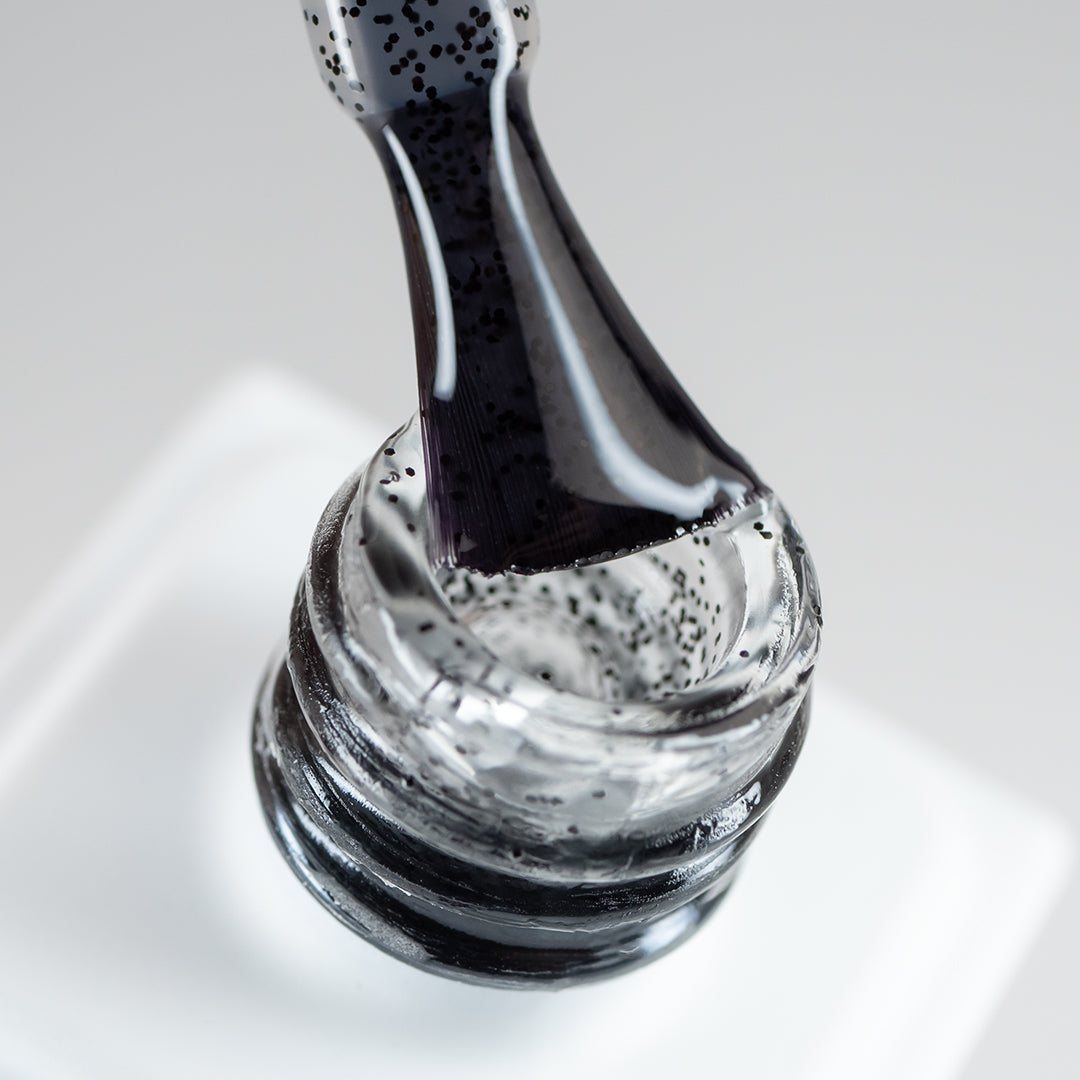 Top Coat AnnetteNails Velvet black dots 1 no wipe VD-01 - 12ml