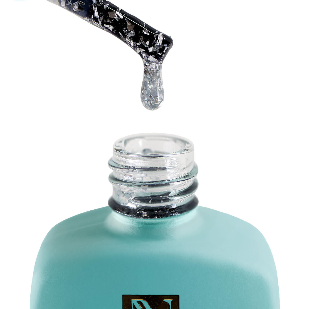 Top Coat AnnetteNails Velvet silver leaf no wipe VL-01 - 12ml