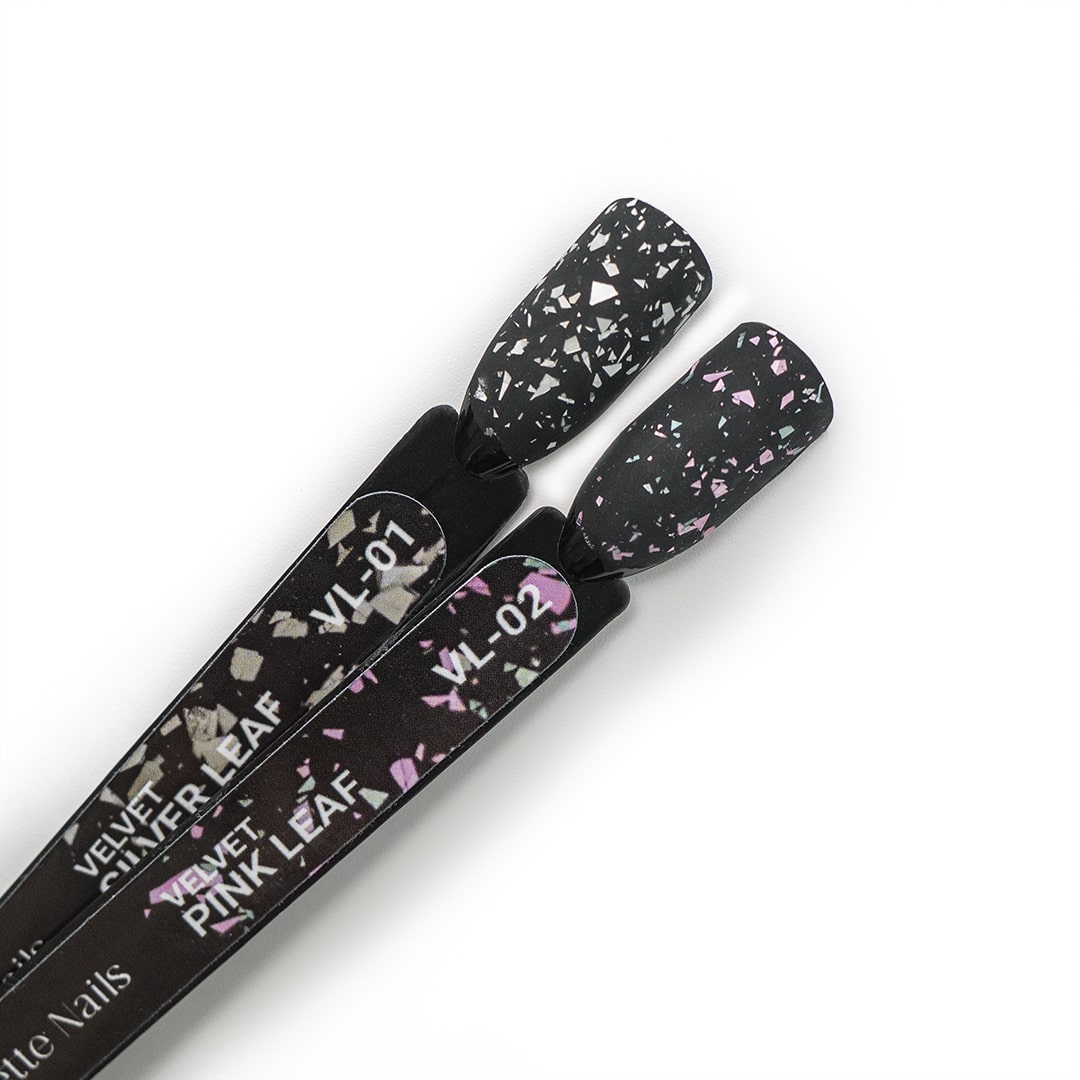 Top Coat AnnetteNails Velvet silver leaf no wipe VL-01 - 12ml