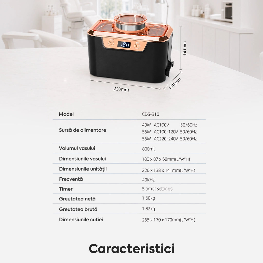 Aparat de curatare cu ultrasunete Codyson CDS-310