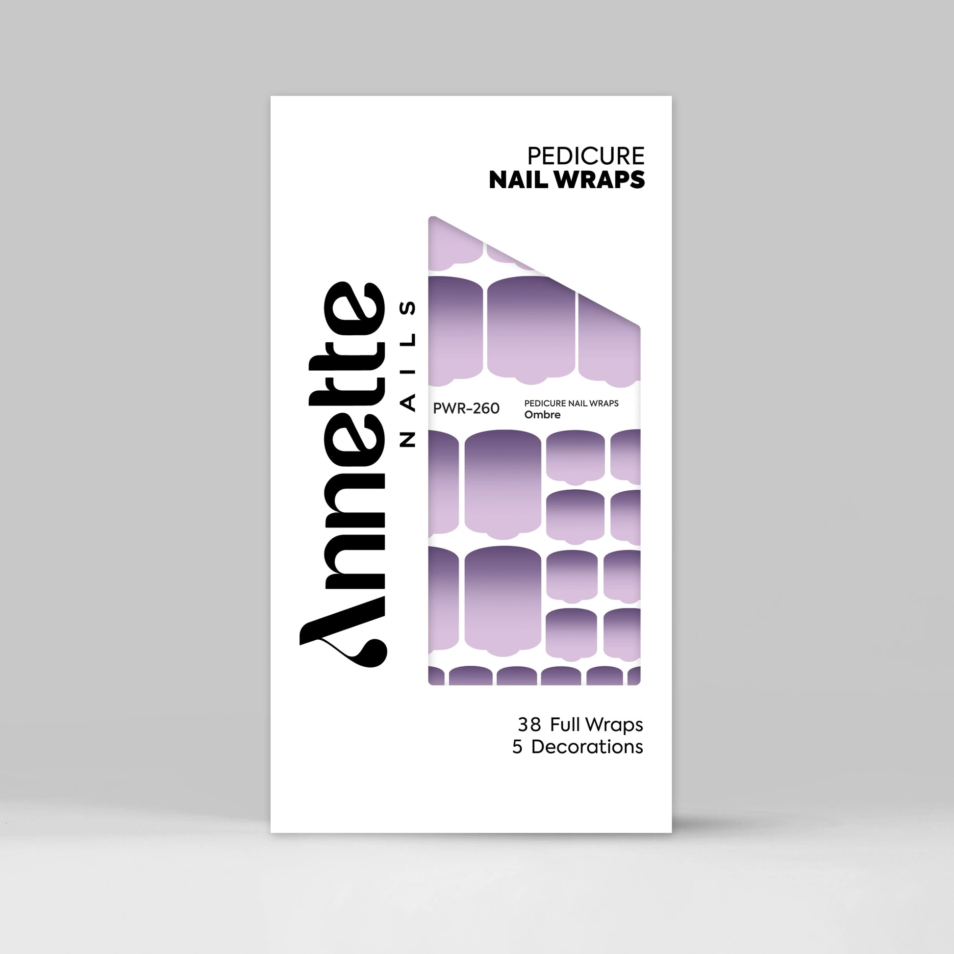 Nail Wraps Pedichiura Ombre 260 Annette Nails PWR-260