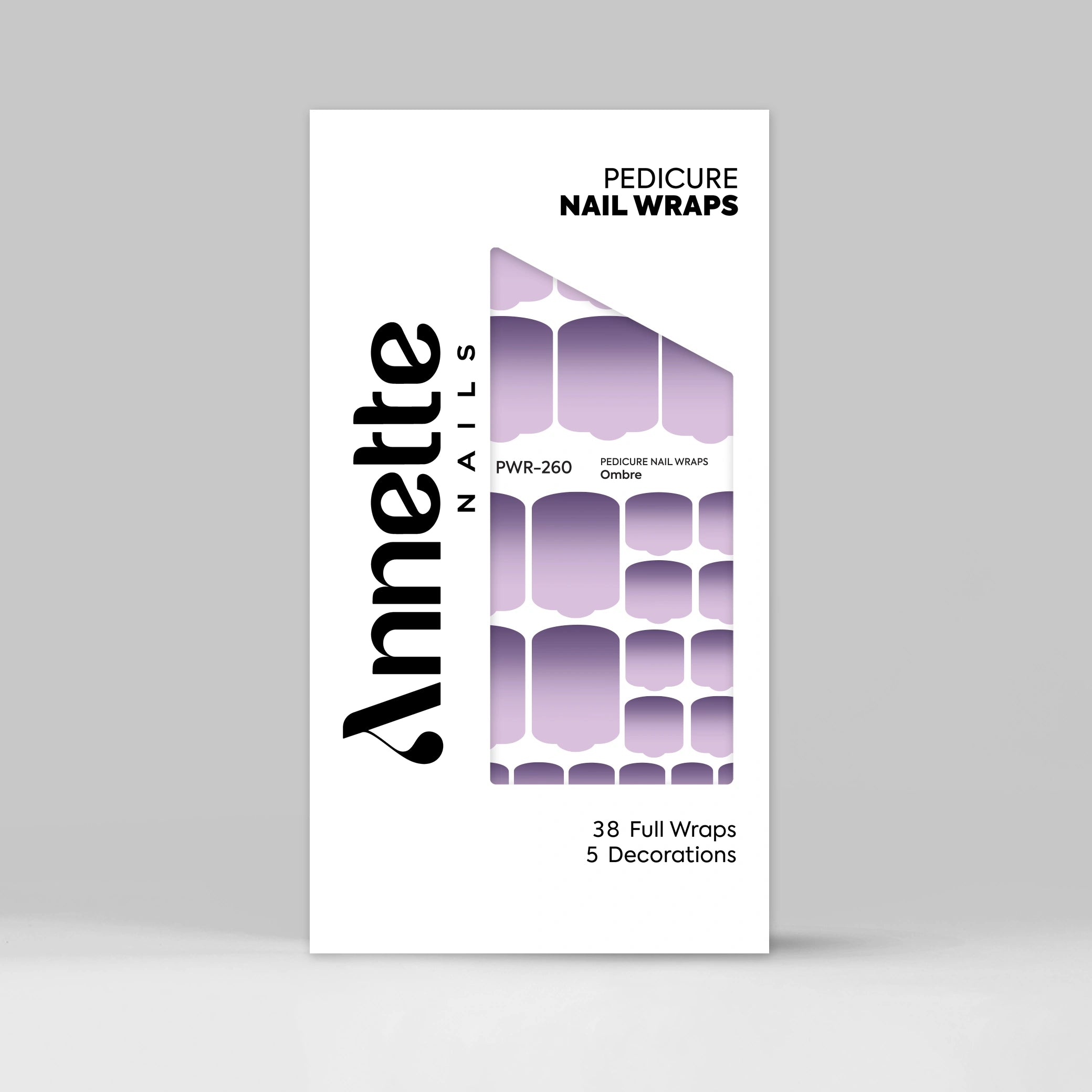 Nail Wraps Pedichiura Ombre 260 Annette Nails PWR-260