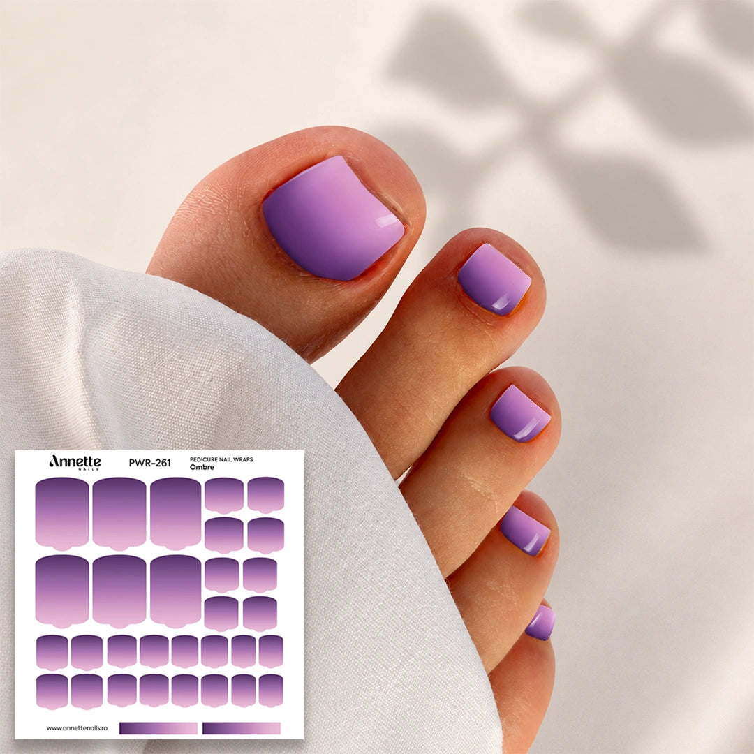 Nail Wraps Pedichiura Ombre 261 Annette Nails PWR-261