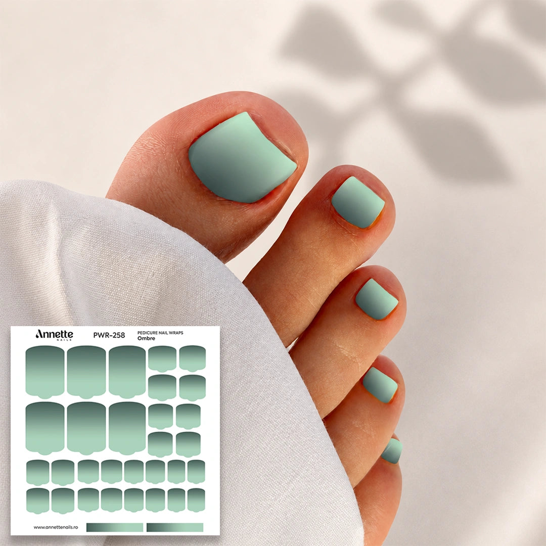 Nail Wraps Pedichiura Ombre 258 Annette Nails PWR-258
