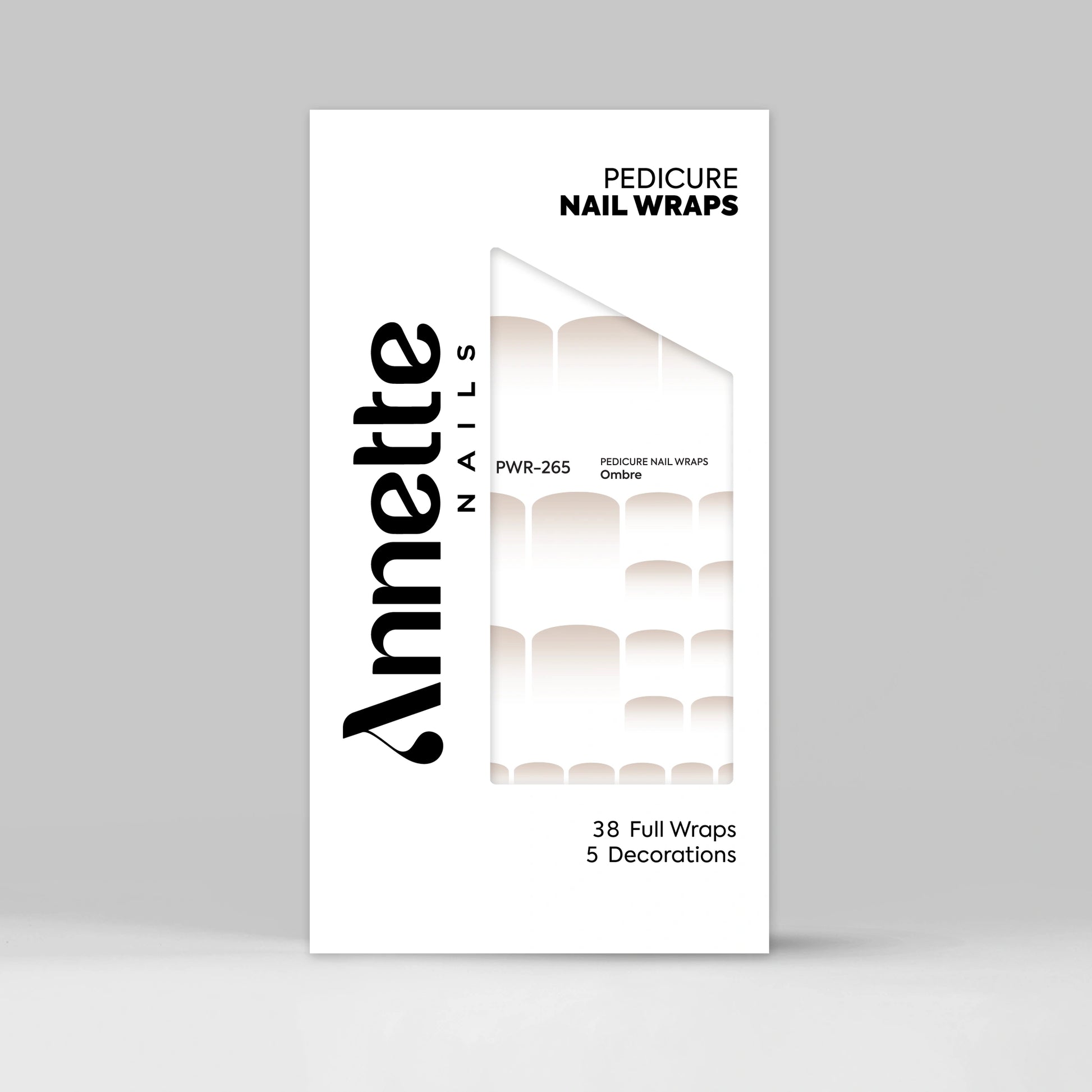 Nail Wraps Pedichiura Ombre 265 Annette Nails PWR-265