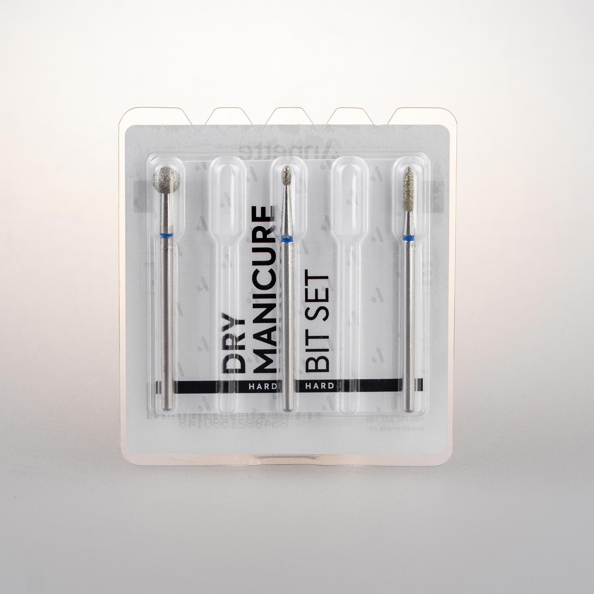 Dry Manicure Bit Set Hard Annette Nails - blister