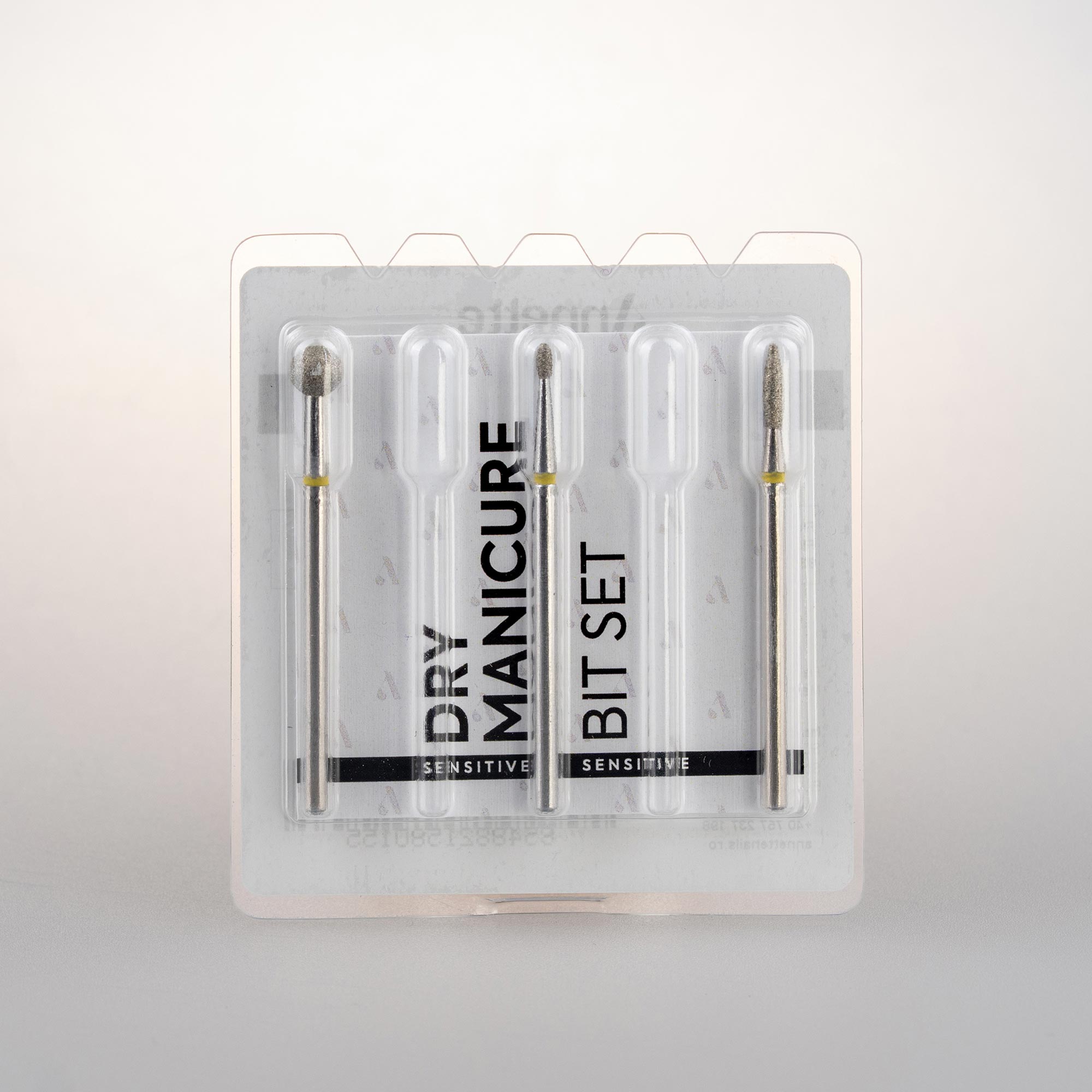 Dry Manicure Bit Set Sensitive Annette Nails - blister