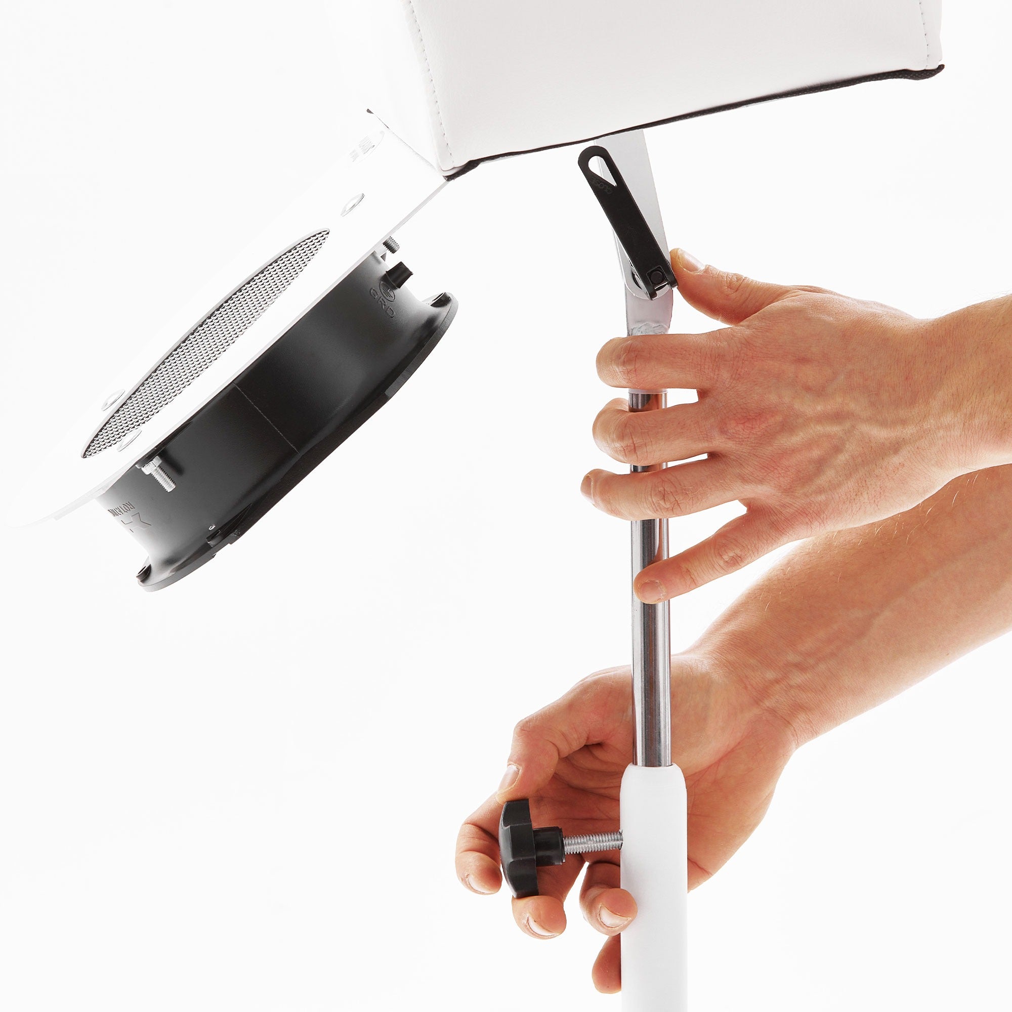 Aspirator pentru pedichiură Polarus PD-PRO (alb, cu suport)