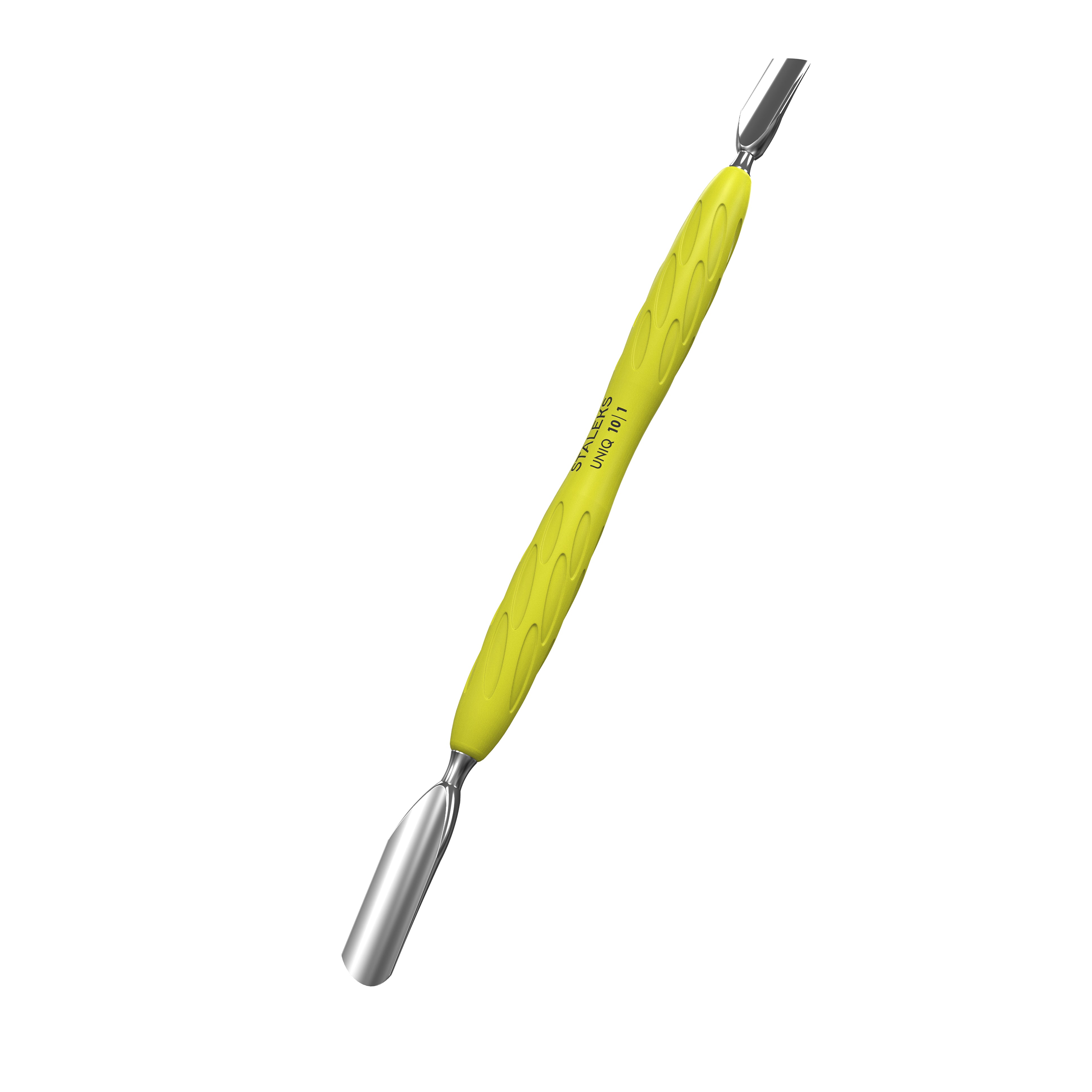 Pusher Unghii Staleks Pro Uniq PQ-10/1 cu Maner din Silicon
