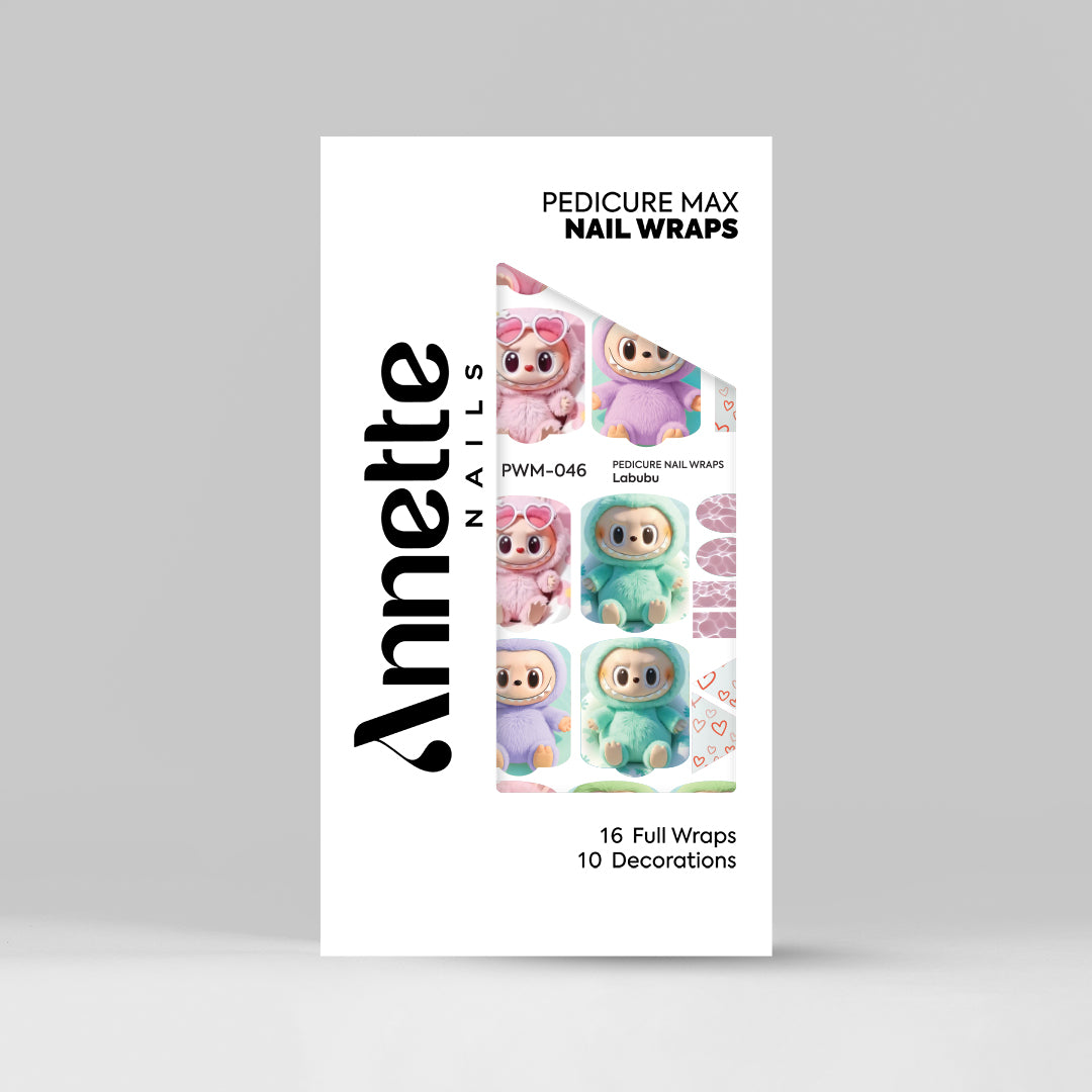 Nail Wraps Pedichiura MAX Labubu 46 Annette Nails PWM-046 LIMITED EDITION