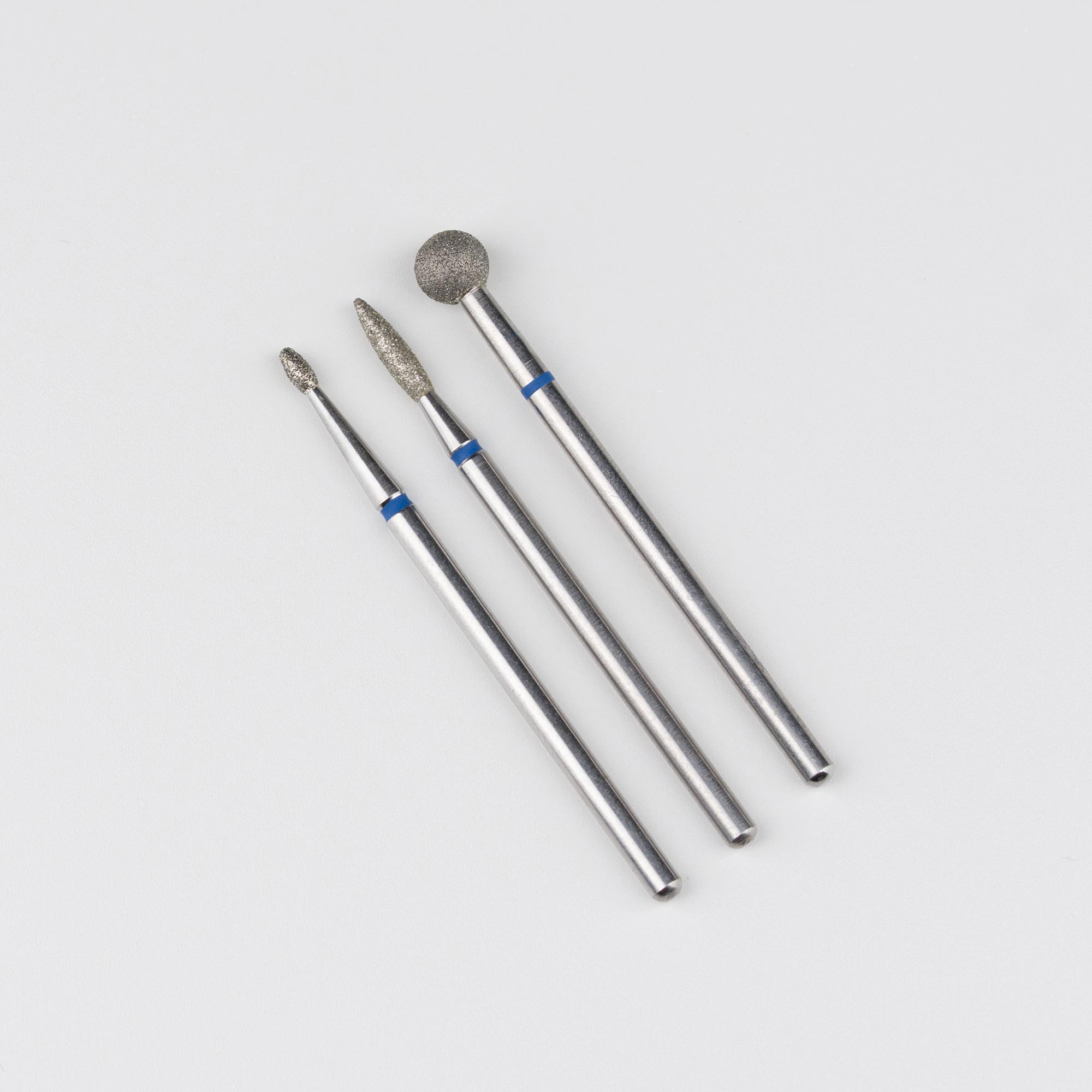 Kit Manichiura 3 Capete Freza Cuticula Uscata Hard Albastru Annette Nails