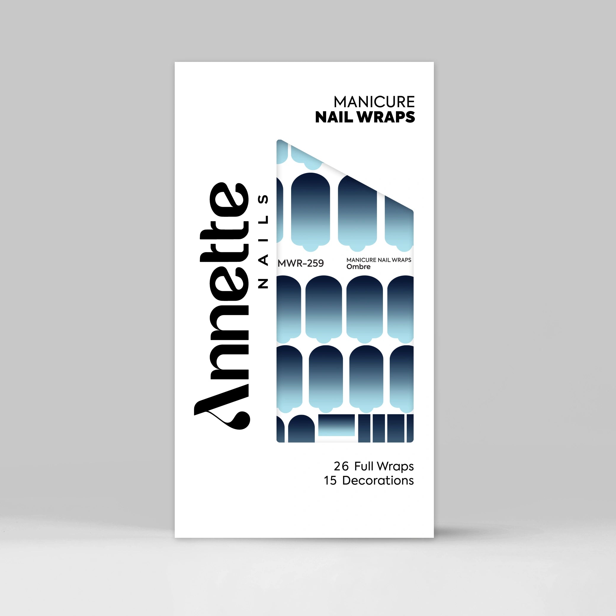Nail Wraps Manichiura Ombre 259 Annette Nails MWR-259