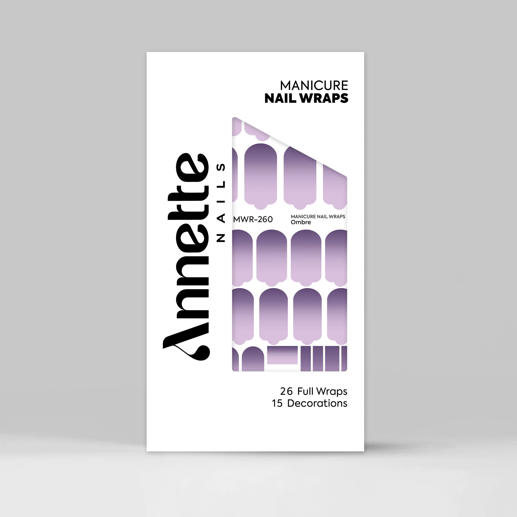 Nail Wraps Manichiura Ombre 260 Annette Nails MWR-260
