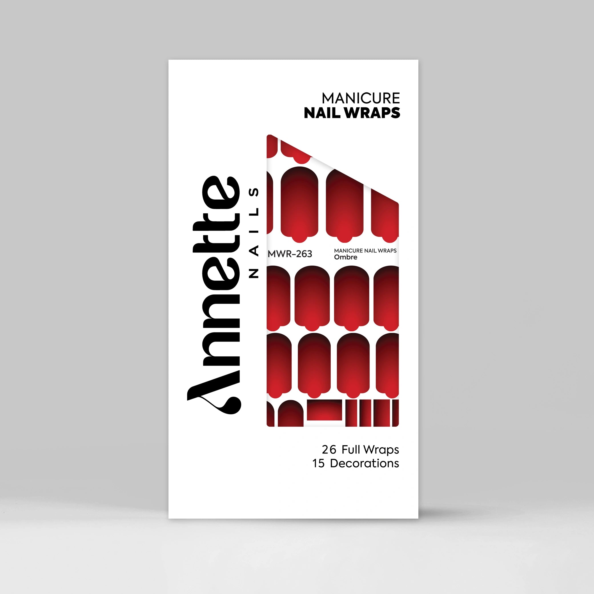 Nail Wraps Manichiura Ombre 263 Annette Nails MWR-263