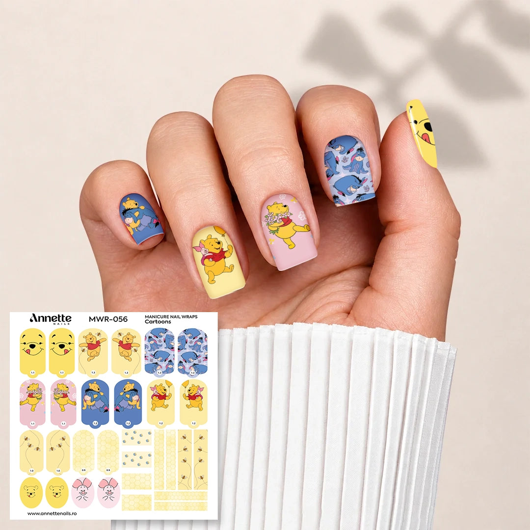 Nail Wraps Manichiura Cartoons 56 Annette Nails MWR-056