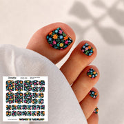 Nail Wraps Pedichiura Flowers 106 Annette Nails PWR-106
