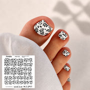 Nail Wraps Pedichiura Flowers 108 Annette Nails PWR-108