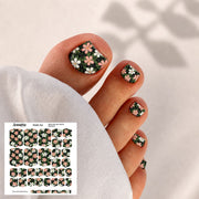 Nail Wraps Pedichiura Flowers 114 Annette Nails PWR-114