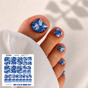 Nail Wraps Pedichiura Flowers 116 Annette Nails PWR-116