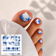 Nail Wraps Pedichiura Flowers 117 Annette Nails PWR-117