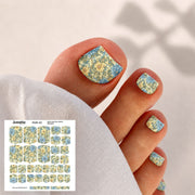 Nail Wraps Pedichiura Flowers 121 Annette Nails PWR-121