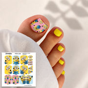 Nail Wraps Pedichiura MAX Cartoons 49 Annette Nails PWM-049