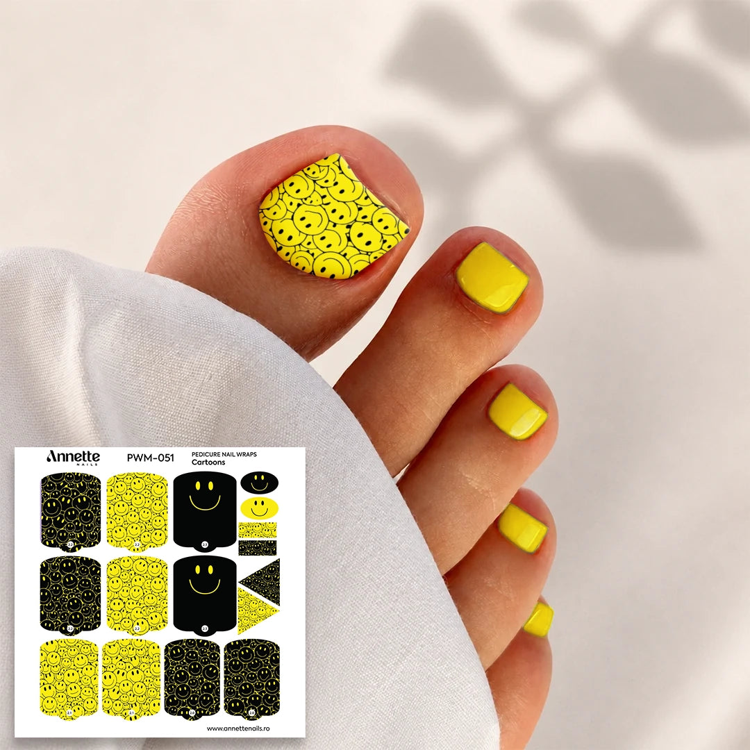 Nail Wraps Pedichiura MAX Cartoons 51 Annette Nails PWM-051