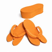 Set Papuci Pedichiura 12 perechi Portocaliu Annette Nails PSL-01O-S12