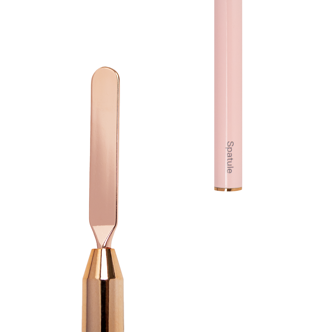 Pensulă dublă manichiură polygel Annette Nails: Oval 8 și Spatulă