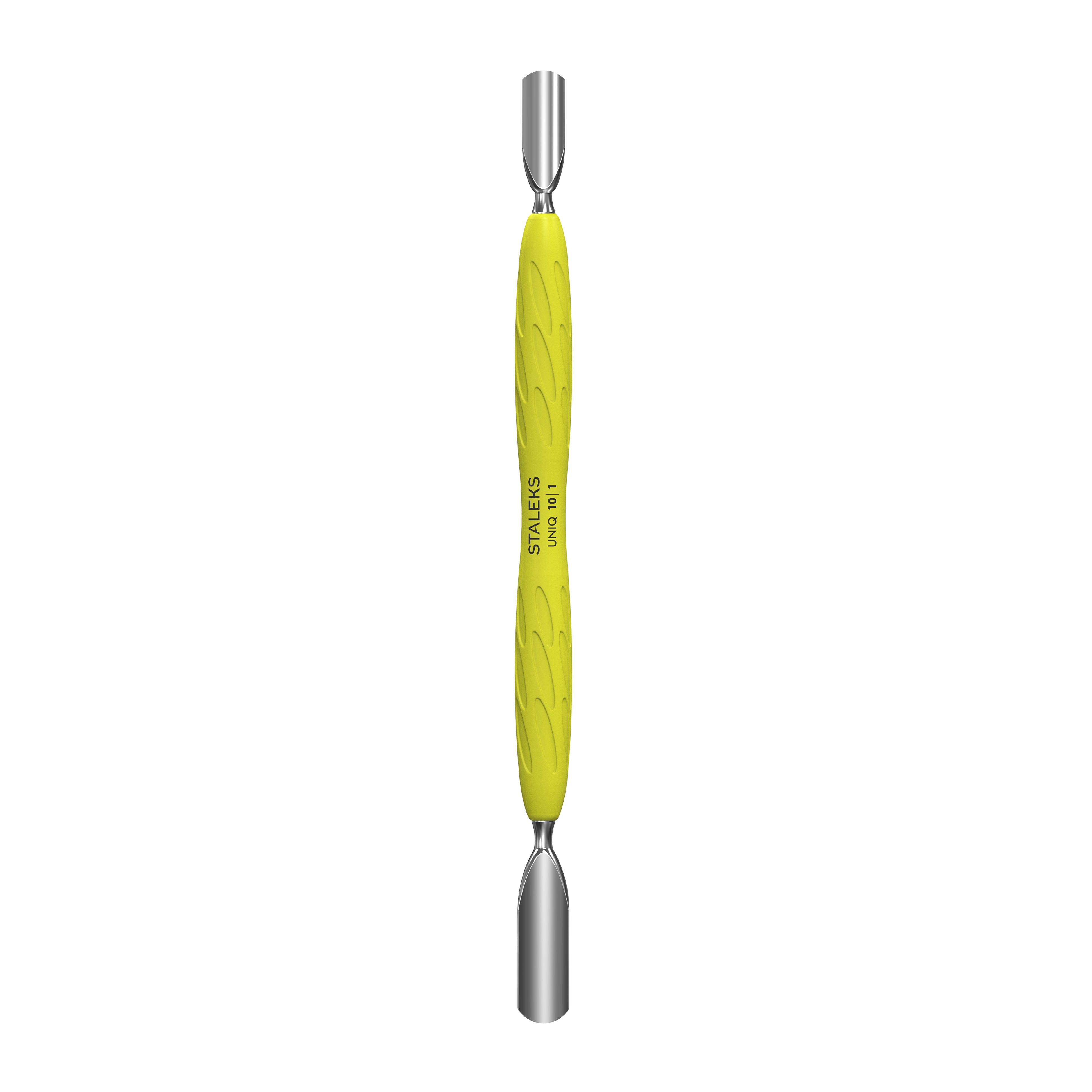 Pusher Unghii Staleks Pro Uniq PQ-10/1 cu Maner din Silicon